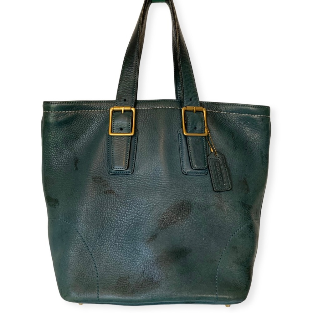 Coach Authentic 2002 Vintage Leather HAMILTON MILBROOK Tote Shoulder Bag EUC